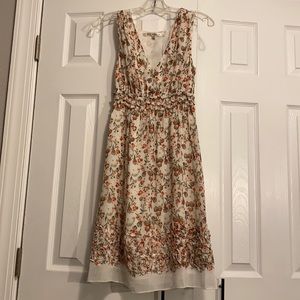 Max Studio Floral Sleeveless Dress